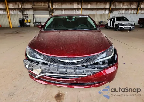2015 Chrysler 200 Limited z USA, uszkodzony, nr VIN 1C3CCCAB9FN676114